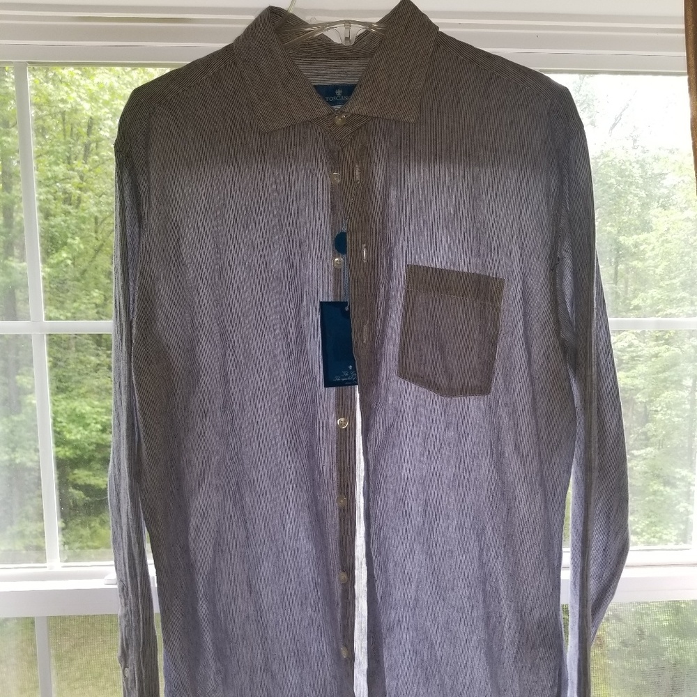 Nwt toscano button up shirt 🔥
